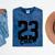 Class Of 2023 Seniors 23 Senior Graduation Idea Mineral Wash Tshirts Mineral Navy