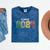 Class Of 2024 College High School Graduation Mineral Wash Tshirts Mineral Navy