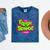 Class Of 2024 Senior Fresh Retro 90s TV Style Graduation Mineral Wash Tshirts Mineral Navy