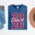 Class Of 2026 Graduation Red With Varsity Letters Mineral Wash Tshirts Mineral Navy