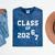 Class Of 2026 Graduation So Done Grade Middle High School Premium Tri-Blend Mineral Wash Tshirts Mineral Navy