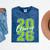 Class Of 2026 Graduation Varsity Lime Green Letters Mineral Wash Tshirts Mineral Navy