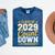 Class Of 2029 Count Down Fun First Day 8th Grade Graduation Mineral Wash Tshirts Mineral Navy
