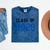 Class Of 2029 Graduation T-Shirts Mineral Wash Tshirts Mineral Navy
