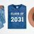 Class Of 2031 Future Kindergarten Graduation Sign Shirt Mineral Wash Tshirts Mineral Navy