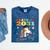 Class Of 2031 Magical Unicorn Graduation Cap Mineral Wash Tshirts Mineral Navy