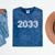 Class Of 2033 Shirt Graduation Him Her Senior 2033 Mineral Wash Tshirts Mineral Navy