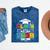 Class Of 2038 First Day Of School & Graduation 2038 Mineral Wash Tshirts Mineral Navy