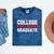 College Final Boss Graduate University Grad Gamer Graduation Mineral Wash Tshirts Mineral Navy