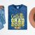 College Grad Class Of 2025 Senior Graduate Graduation Mineral Wash Tshirts Mineral Navy