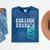 College Grad Class Of 2027 Graduation Mineral Wash Tshirts Mineral Navy