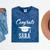 Congrats Sara College High School Graduation Mineral Wash Tshirts Mineral Navy
