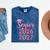 Coquette Pink Bow Flowers Senior 2026 2027 Graduation Mineral Wash Tshirts Mineral Navy