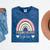 Cosmetology Instructor Cosmetologist Graduation Rainbow Mineral Wash Tshirts Mineral Navy
