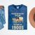 Country Please Be Patient With Me I'm From The 1900s Vintage Premium Tri-Blend Mineral Wash Tshirts Mineral Navy
