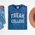 Crazy Antisocial FREAK COLLEGE Introvert Don't Call Me Mineral Wash Tshirts Mineral Navy Crazy Antisocial FREAK COLLEGE Introvert Don't Call Me Mineral Wash Tshirts Mineral Navy