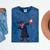 Cute Dabbing Kid Elementary School Graduation Baseball Mineral Wash Tshirts Mineral Navy