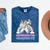 Dabbing Unicorn Kindergarten Graduation Dab Dance Girl Mineral Wash Tshirts Mineral Navy