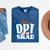 Doctor Of Physical Therapy Graduation T-Shirt Therapist DPT Mineral Wash Tshirts Mineral Navy