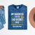 EdD Doctor Of Education Daughter Doctorate Graduation Mineral Wash Tshirts Mineral Navy