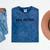 Eew People Introvert Anti-Social Mineral Wash Tshirts Mineral Navy