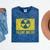 Fallout Shelter Nuclear War Radioactive Nostalgia T-Shirt Mineral Wash Tshirts Mineral Navy