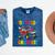 First Grade Graduation Monster Truck 1st Grade Graduate Mineral Wash Tshirts Mineral Navy