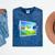 Frutiger Aero Fish Mineral Wash Tshirts Mineral Navy Frutiger Aero Fish Mineral Wash Tshirts Mineral Navy