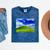 Frutiger Aero Meadow Aesthetic Y2k 2000s Ironic Nostalgic Mineral Wash Tshirts Mineral Navy