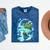 Frutiger Aero Mineral Wash Tshirts Mineral Navy