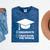 Funny Graduate Joke Mens Womens Graduation Gifts Mineral Wash Tshirts Mineral Navy