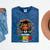 Future HBCU Grad Graduation Students Girl Kids Mineral Wash Tshirts Mineral Navy