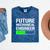 Future Mechanical Engineer Cool Graduation Mineral Wash Tshirts Mineral Navy
