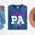 Future PA Physician Assistant Graduation Mineral Wash Tshirts Mineral Navy