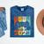 GAME OVER Class Of 2023 Video Games Vintage Graduation Gamer Mineral Wash Tshirts Mineral Navy