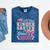 Girls Little Miss Kindergarten Grad 2025 Coquette Graduation Mineral Wash Tshirts Mineral Navy