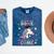 Girls Pre-K Graduation Magical Unicorn Mineral Wash Tshirts Mineral Navy