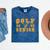 Golf Senior Night Golf Senior 2025 Graduation 14 Mineral Wash Tshirts Mineral Navy