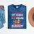 Goodbye 1st Grade Graduation To 2nd Grade Hello Summer Mineral Wash Tshirts Mineral Navy