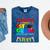 I Graduated From 1st Grade Graduation Matching Student Mineral Wash Tshirts Mineral Navy