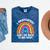I Graduated Can I Go Back To Bed Now Graduation Hat Rainbow Mineral Wash Tshirts Mineral Navy