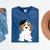 Graduation Beagle Dog 2017 Graduate Graduation Tee Mineral Wash Tshirts Mineral Navy