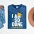 Graduation Class Of 2025 I Am So Done Senior Student Mineral Wash Tshirts Mineral Navy