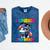 Graduation I Crushed 2nd Grade Unicorn Girls Grad Magical Mineral Wash Tshirts Mineral Navy