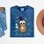Graduation Flossing Peanut OIT Mineral Wash Tshirts Mineral Navy