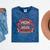 Graduation Proud Mom Of 8th Grade Graduate Mineral Wash Tshirts Mineral Navy