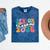 Groovy Senior Class Of 2026 My Last First Day Graduation 26 Mineral Wash Tshirts Mineral Navy