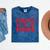 Gymnastics Senior Night Gymnastics Senior 2026 Graduation 7 Mineral Wash Tshirts Mineral Navy