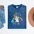 Happy Last Day Of School Teacher Student Graduation Unicorn Mineral Wash Tshirts Mineral Navy