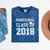 Homeschool Graduation Shirt Class Of 2018 T Shirt Mineral Wash Tshirts Mineral Navy